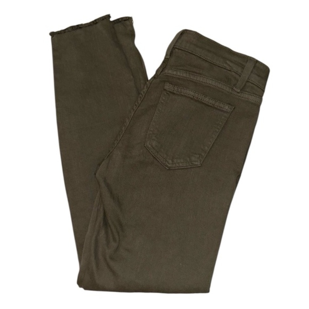 PISTOLA Jeans Kendall High Rise Skinny Scuba with Zippers, green, size 26